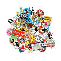 9 Series Stickers 100 pcs/Pack Stickers Variety Vinyl Car Sticker Motorcycle Bicycle Luggage Decal Graffiti Patches Skateboard Stickers for Laptop Stickers for Kid and Adult (I)