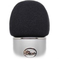 Professional Foam Windscreen for Blue Yeti - Covers Other Large Microphones, such as MXL, Audio Technica and Many More - Quality Sponge Material Makes This The Perfect Pop Filter for your Mic (Black)