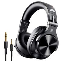 OneOdio Fusion Bluetooth Over Ear Headphones, Studio DJ Headphones with Share-Port, Wired and Wireless Professional Monitor Recording Headphones with Stereo Sound for Electric Drum Piano Guitar Amp