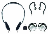 Sentry 784CD Headphones with Splitter Plug, Pack of 3 Styles