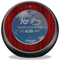MightySkins Skin Compatible with Amazon Echo Spot - Cherry Grain | Protective, Durable, and Unique Vinyl Decal wrap Cover | Easy to Apply, Remove, and Change Styles | Made in The USA