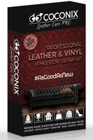 Coconix Upholstery, Vinyl and Leather Repair Kit - Furniture, Couch, Sofa, Boat, Car Seat, Jacket Restorer - Super Easy Instructions to Restore and Match Any Color Genuine, Italian, Bonded, Bycast, PU