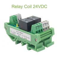 GAEYAELE 2 Channel Relay Module AC/DC 12V 24V AC232V Relay Interface