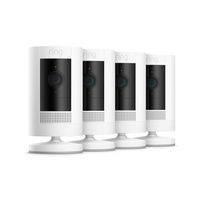 All-new Ring Stick Up Cam Battery HD security camera with two-way talk, Works with Alexa - 4-Pack