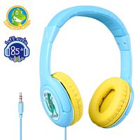 Kids Headphones,Dveda 85dB Volume Limited Hearing Protection Child Wired Headset,3.5mm Jack On Ear Headphones with Adjustable Headband for Kids/Children/Toddler,Best for Kids