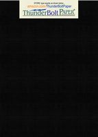 50 Black Linen 80# Cover Paper Sheets - 5.5" X 8.5" (5.5X8.5 Inches) Half Letter | Statement Size - Card Weight - Deep Dye, Fine Linen Textured Finish - Quality Cardstock
