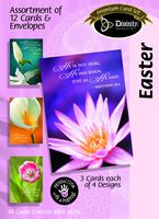 Divinity Boutique Greeting Card Assortment: Easter, Spring Flowers (22239N)