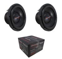 2 x 10 Subwoofer 1200W 2" 4 Ohm DVC Pro Car Audio American Bass XO-1044