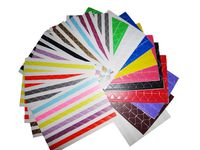YoumeHome Self-Adhesive Corner Sticker Paper for DIY Photo Album Scrapbooking Photo Mounting Corners Posts PVC (Pack of 20 Sheet,2040 Pieces)