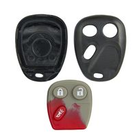 Keyless2Go New Replacement Shell Case and Button Pad for Remote Key Fob with FCC LHJ011 - Shell ONLY
