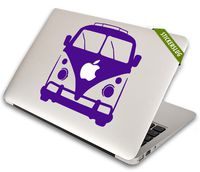 Stickerslug Retro Hippie Van Decal for Apple MacBook Air Pro