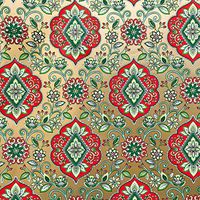 Jillson & Roberts Bulk Gift Wrap, Tapestry Gold, Full Ream 833' x 24"