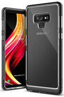 Caseology Skyfall for Galaxy Note 9 Case (2018) - Clear Back & Slim Fit - Matte Black