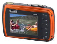 Coleman Xtreme 18.0 MP HD Underwater Digital & Video Camera (Waterproof to 10 ft.), 2.5", Orange (C20WP-O)