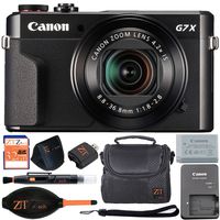 Canon PowerShot G7 X Mark II 20.1MP 4.2X Optical Zoom Digital Camera and Built-in WiFi/NFC (Basic Bundle)
