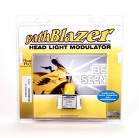 Motorcycle Headlight Safety Modulator P115W-A6 Can-Bus Compatible With Plug n Play Programming, No-cut, pathBlazer By Kisan Designed For Your Bike with Daylight Sensor, Easy Install