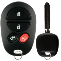 KeylessOption Keyless Entry Remote Control Fob Uncut Car Key For GQ43VT20T