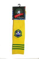 Brasil Brazil Yellow CBF Logo Soccer World Cup Socks Kid's Size Ages 6-10 Yrs New