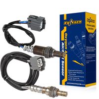 Kwiksen Heated 2Pcs Air Fuel Ratio O2 Oxygen Sensor 1 Sensor 2 Upstream Downstream 234-9040 234-4363 Replacement for Honda Accord 2.4L Calif 2003-2007