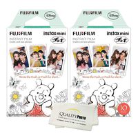 Fujifilm Instax Mini 8 and Mini 9 Instant Film 2-Pack (20 Sheets) for Fujifilm Instax Mini 8 Cameras - Winnie The Pooh ...