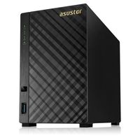 Asustor AS3102T v2, 2-Bay NAS (Diskless), Intel 1.6GHz Dual-Core, 2GB RAM, Personal Cloud NAS
