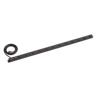 AmazonBasics Heavy Duty Metal Surge Protector Power Strip with Mounting Brackets - 12-Outlet, 600-Joule (15A On/Off Circuit Breaker)