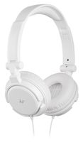 KitSound KSIDWH KitSound iD Audio On-Ear Headphones with In-Line Mic and Multifunction Button - White
