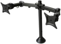 SIIG Tilt/swivel/rotate/Extend Desk Mount for 13 to 27 Inches Dual Monitor, Black (CE-MT0Q11-S1)