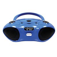 HamiltonBuhl HECHB100BT Hamilton Boom Box with Bluetooth Receiver, CD/FM Media Player