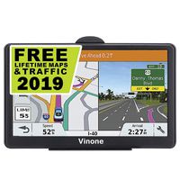 GPS Navigation, Vehicle HD 7 Inch Car GPS Navigation System with Built-in North America s Latest map (7inch)