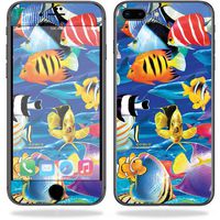 MightySkins Skin Compatible with Apple iPhone 8 Plus - Tropical Fish | Protective, Durable, and Unique Vinyl Decal wrap Cover | Easy to Apply, Remove, and Change Styles | Made in The USA