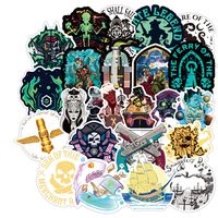Ratgoo 100Pcs Trendy Waterproof Vinyl Cute Cartoon Stickers Decals Pack for Pirate Sea of Thieves Motorcycle Car Luggage Phone Guitar MacBook Water Bottle Flasks Bike Laptop Motocross Teens Boys.