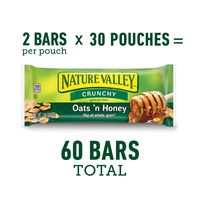 Nature's Valley granola bars, Crunchy Oats N Honey, 60 Count