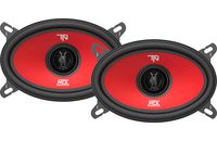 MTX Terminator46 40 Watt RMS 4 X 6 Inch 2 Way Polypropylene Coaxial Car Speakers