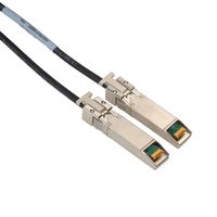 Amphenol SF-SFPP2EPASS-002 10 GbE SFP+ Direct Attach Cable, Passive Copper, 2 m, 6.6', Black