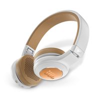 JBL Duet Bluetooth Wireless On-Ear Headphones - Silver (Certified Refurbished)
