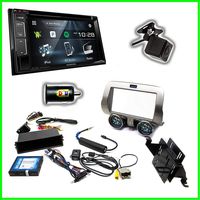 PAC RPK5-GM4101 Chevrolet Camaro Integrated Radio Replacement Kit 2010-15 (Grey With Kenwood Radio Package)