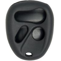 New Silicone Cover Protective Case for Select GM 4 Button Remotes - Black