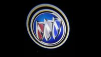 Buick Ghost Door Logo Projector Shadow Puddle Laser Door Led Lights 7w x2 Lights