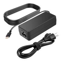 65W USB C AC Charger for Lenovo ThinkPad p52s t480 t480s t580 t580p p53s t590 t490s t490 t495 t495s X1 Carbon 6th Gen Yoga 920 C930 730-13IKB X270 X280 X380 Type C Power Supply Adapterr Cord