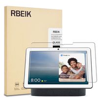 Google Nest Hub Max Screen Protector Glass, RBEIK 9H Hardness Anti-Scratch Anti-Fingerprint Glass Easy-Install Screen Protector Tempered Glass for Google Nest Hub Max 10-INCH Tablet