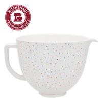 KitchenAid KSM2CB5PCS Ceramic Bowl 5-Quart Mixer- Confetti Sprinkle