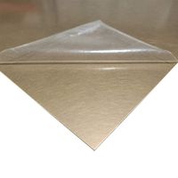 Online Metal Supply Dark Aged Brass Sheet, 0.016" x 24" x 48"