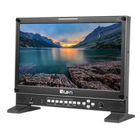 Ikan Atlas 17" Native 4K Quad HDMI/3G-SDI Field Montior (AX17), Black