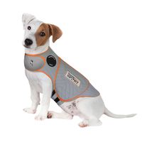 Thundershirt Sport Dog Anxiety Jacket | Vet Recommended Calming Solution Vest for Fireworks, Thunder, Travel, Separation | Platinum, Small, Small (15-25 lbs)