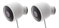 Colorful Silicone Skins for Nest Cam Outdoor Security Camera - Protect and Camouflage Your Nest Cam Outdoor with These UV Light- and Weather Resistant Silicone Skins (2 Pack, White)