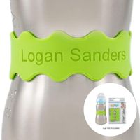 InchBug (4 Pack) Orbit Labels Personalized (Kiwi Green)
