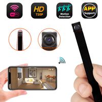 Mini WiFi Camera 720P Wireless Hidden Camera Small Nanny Cam with Motion Detection Home Security Recording Remote View Indoor Outdoor Using