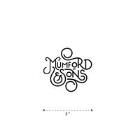 (TK-254) Mumford & Sons - Waterproof Vinyl Sticker for Laptops Tablets Cars Motocycles Bicycle Skateboard Luggage Or Any Flat Surface (3")