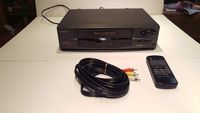 Broksonic VHSA-6741CTTC Video Cassette Recorder Player VCR w/ 4 Head